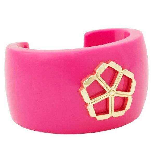💕TRINA TURK x MALIBU BARBIE💕 Collaboration Pink Cuff Bracelet (Human Size) - Picture 10 of 16